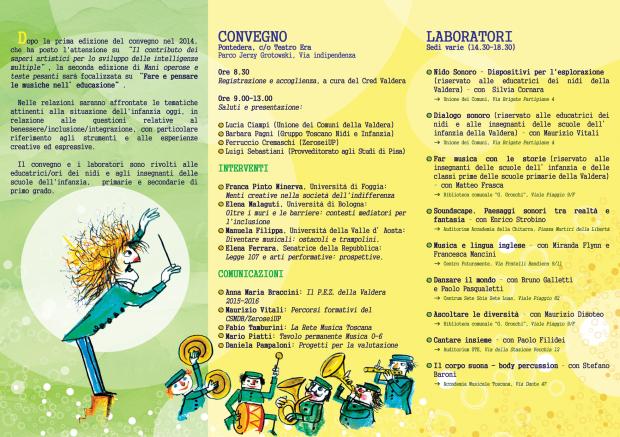 Convegno per Insegnanti Pontedera Novembre 2015